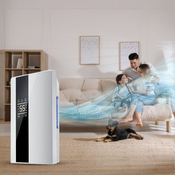 2.2L Dehumidifier Portable Quiet Home Air Dryer For Mould Moisture Damp + Remote Dehumidifiers