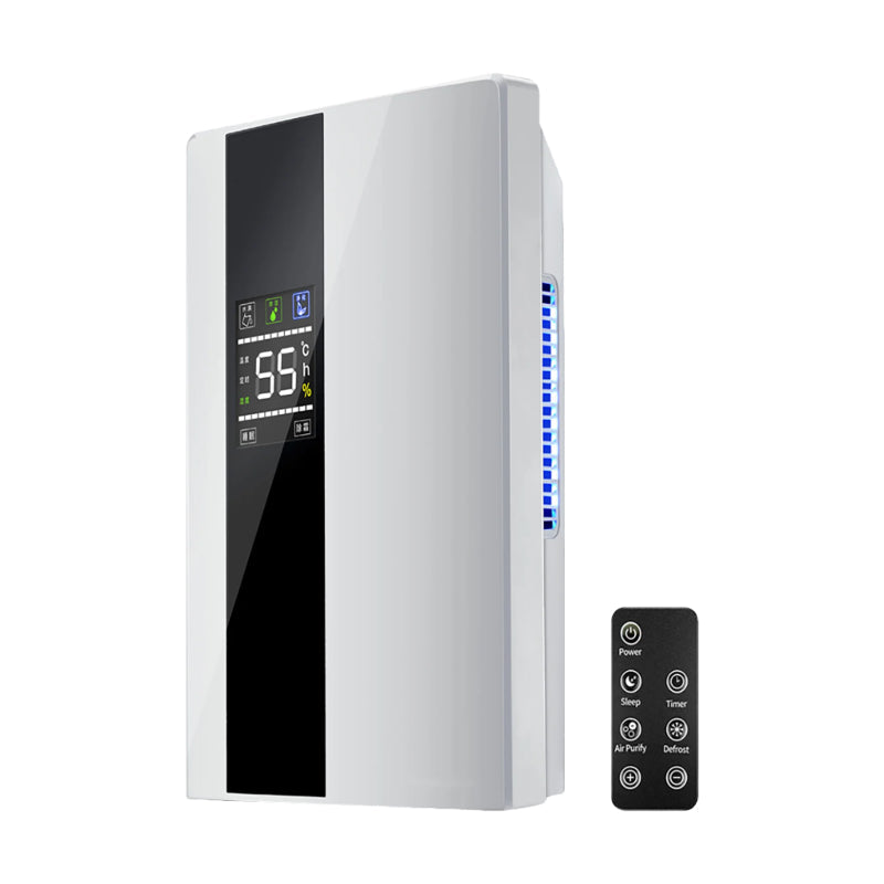 2.2L Dehumidifier Portable Quiet Home Air Dryer For Mould Moisture Damp + Remote Dehumidifiers