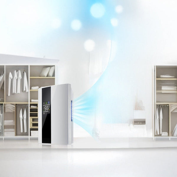 2.2L Dehumidifier Portable Quiet Home Air Dryer For Mould Moisture Damp + Remote Dehumidifiers