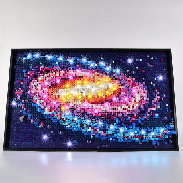 Led Lighting Kit For Lego Art Series 31212 Galaxy Remote Control Set Building Toys Sets & Packs