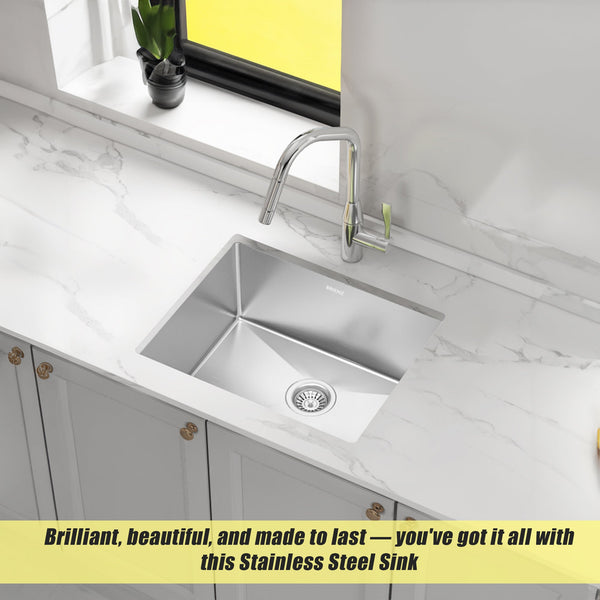 Stainless Steel Sink 600 X 450Mm Kitchen Sinks
