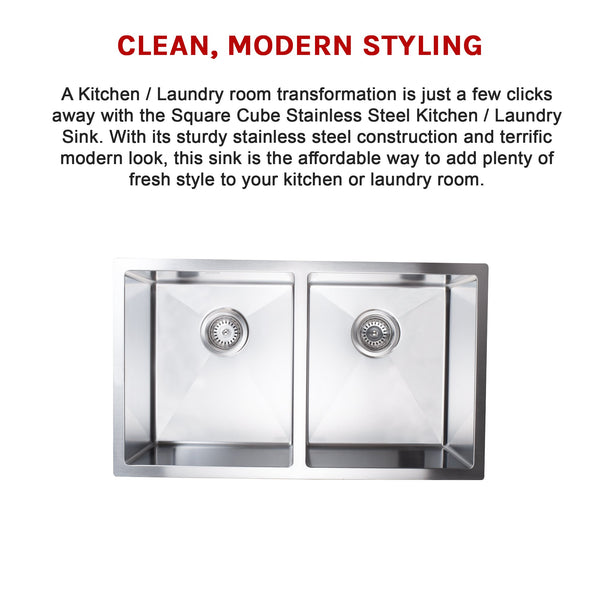 Stainless Steel Sink 775 X 450Mm Kitchen Sinks