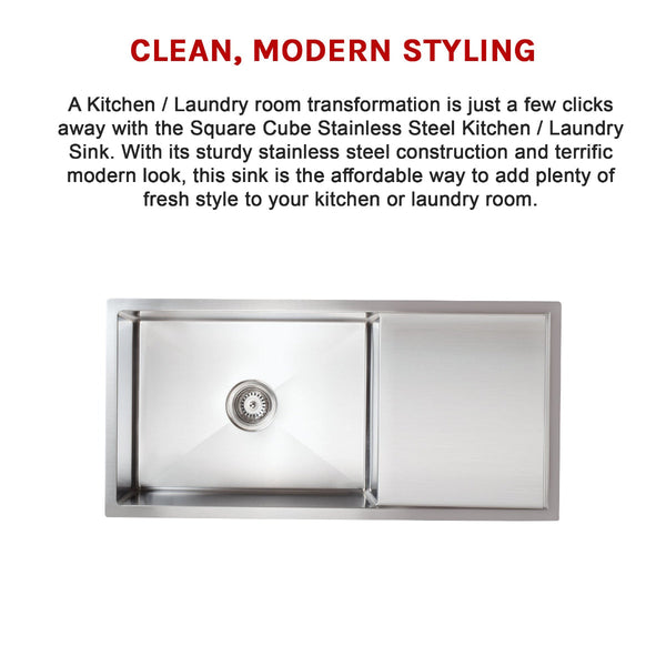 Stainless Steel Sink 950 X 450Mm Kitchen Sinks