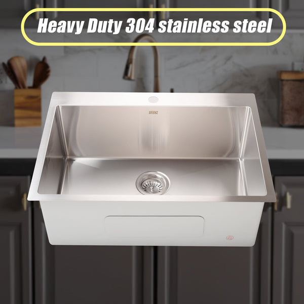 Stainless Steel Sink 700 X 500Mm Kitchen Sinks