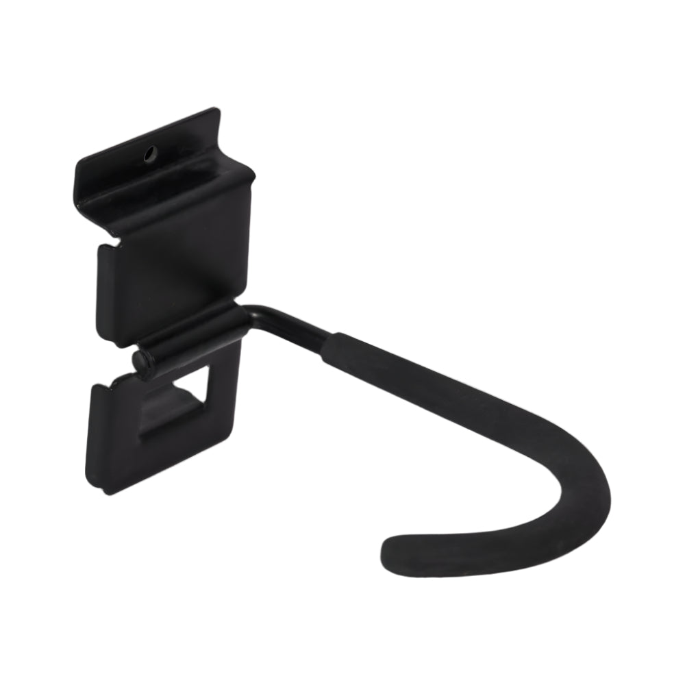 Garage Slatwall Retail Store Display Wall Mount Storage J Hooks Shop Display Racks