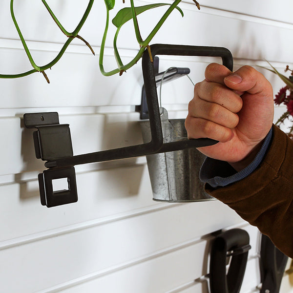 Garage Slatwall Retail Store Display Wall Mount Storage Deep Loop Hooks Shop Display Racks