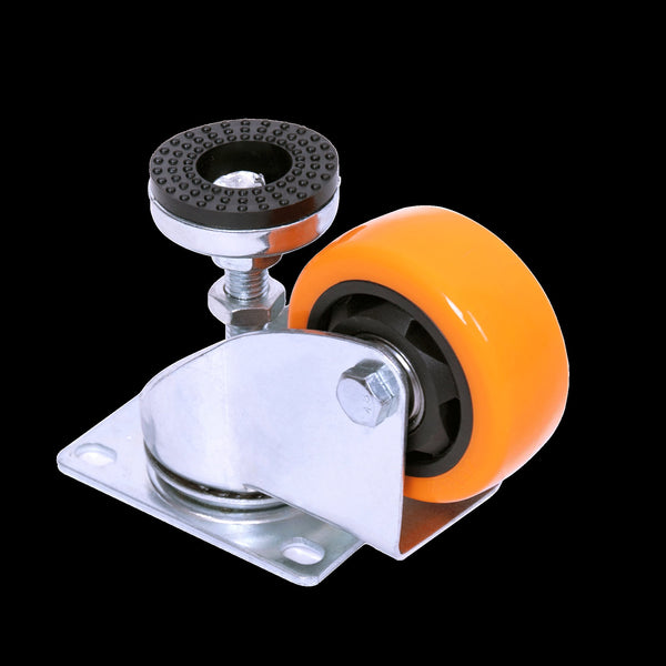 Leveling Casters Swivel Wheels Set Of 4 360 Kg Total Load Capacity Castor Wheels