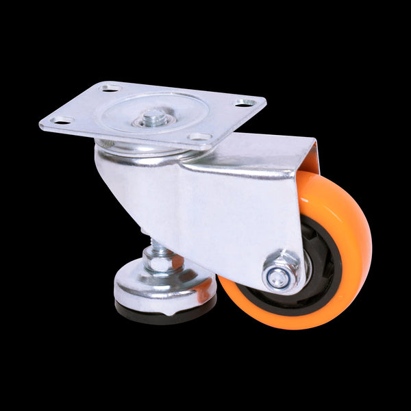 Leveling Casters Swivel Wheels Set Of 4 360 Kg Total Load Capacity Castor Wheels