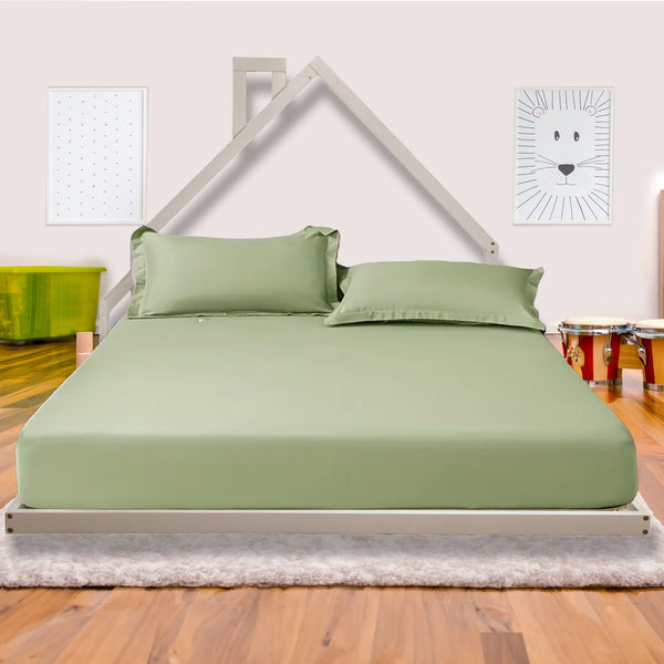 Pine Wood Floor Bed House Frame For Kids And Little One Single Bed Frames