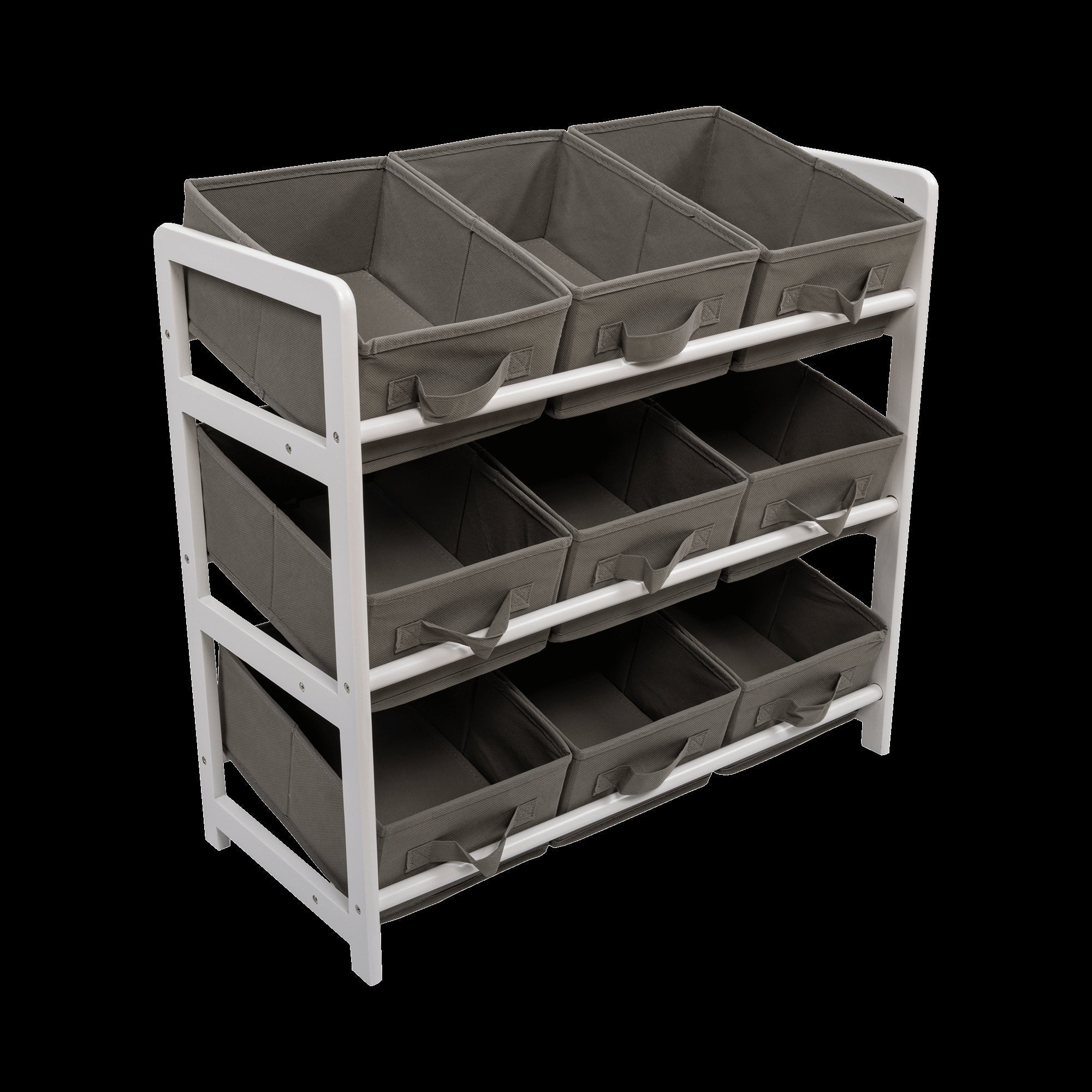 Toy Box Storage Unit Drawers Childrens Bedroom Shelf Little One Nursery Furniture Grey Toy Boxes