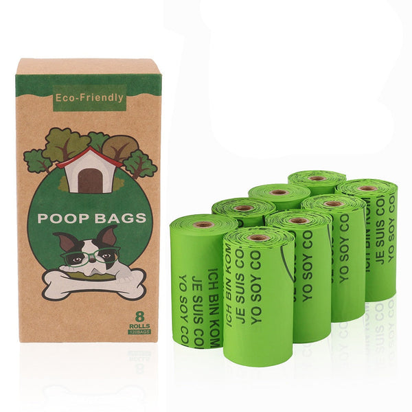 Biodegradable Pet Waste Bags Corn Starch Pla Degradable Poop 4 Pack Box Set Pooper Scooper & Bags