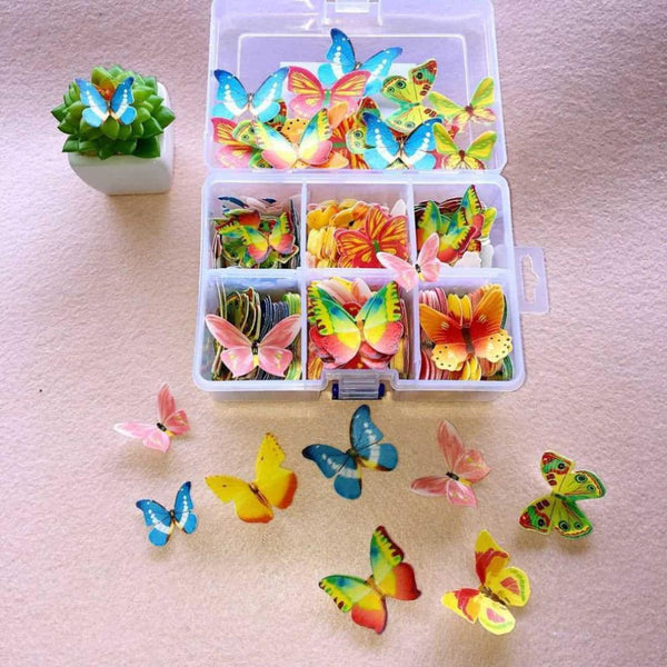 Other Decorating Tools Baking Cake Decorating Butterfly Card Ornament For Home And Garden Use