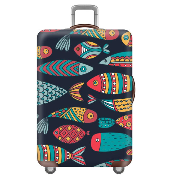 Polyester Suitcase Cover For Pull Rod With Various Designs And Sizes Other Luggage