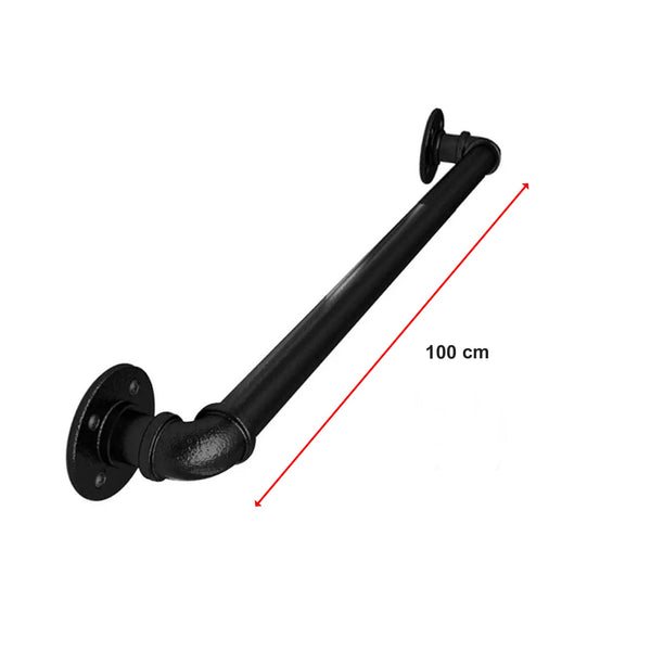 2M Handrail Stair Rail Grab Balustrade Staircase Banister + Installation Kit Staircase Kits