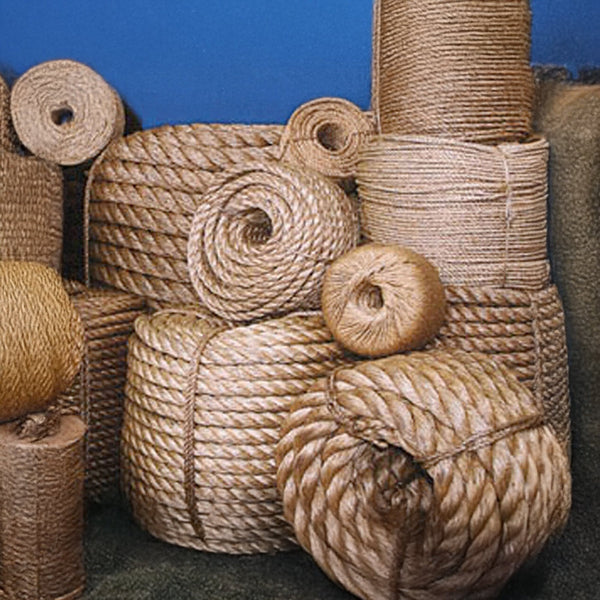 5Mm X 100M Sisal Rope Natural Jute Hemp Manila Twine Cord Crafting Tools