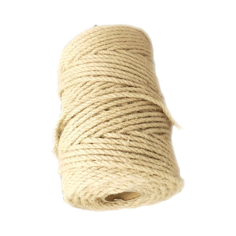 5Mm X 100M Sisal Rope Natural Jute Hemp Manila Twine Cord Crafting Tools
