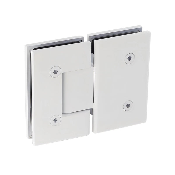 90Cm Frameless Glass Bath Screen With Stainless Steel Brackets White Shower Enclosures