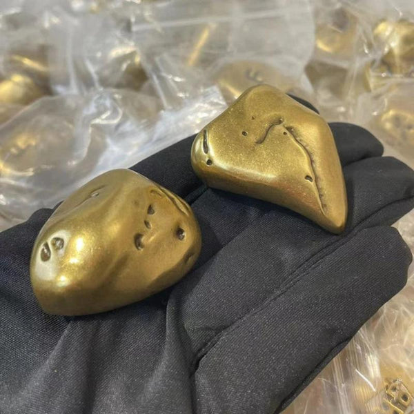 Veile Studios Fashion Europe America Designer Brand Large Gold Luxury Jewelry Earrings