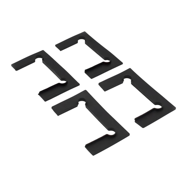 90Cm Frameless Glass Bath Screen With Brass Brackets Gunmetal Shower Enclosures