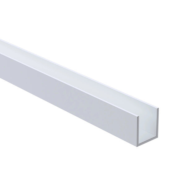 120Cm Frameless Glass Bath Screen With Channel And Stainless Steel Hinges White Shower Enclosures