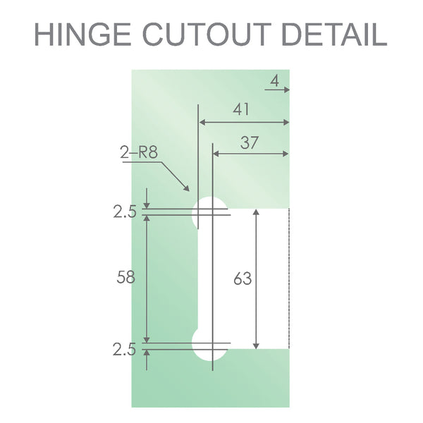 90Cm Frameless Swing Bath Screen With Brushed Gunmetal Hardware Shower Enclosures