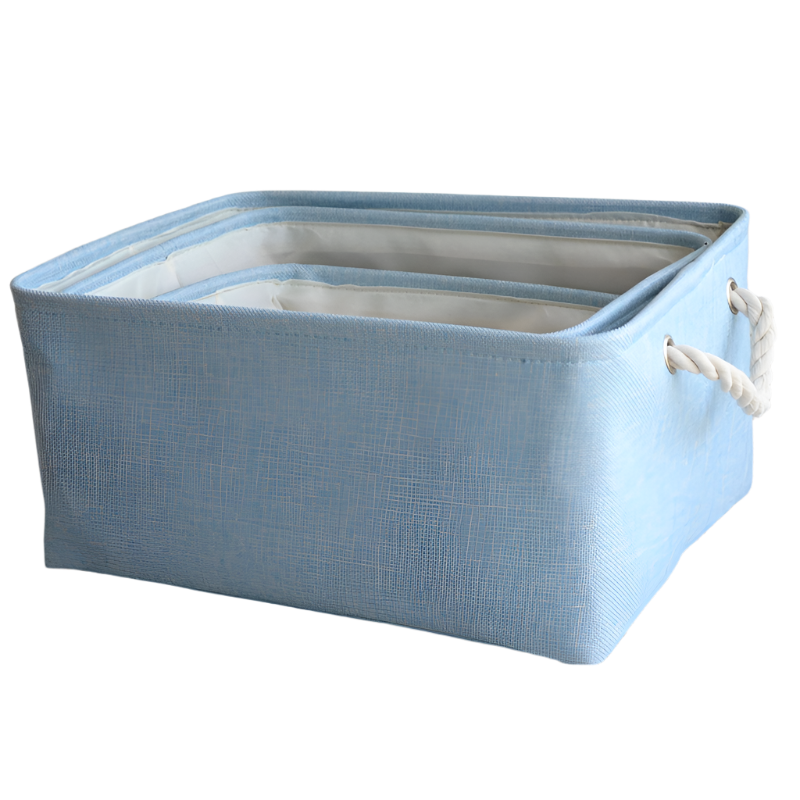 Nordic Japanese Fabric Storage Basket Baskets