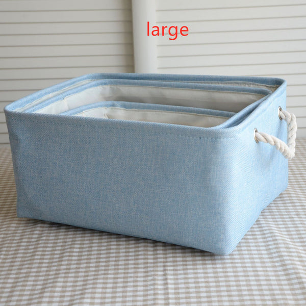 Nordic Japanese Fabric Storage Basket Baskets