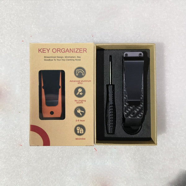 Keychain Metal Aluminum Alloy Storage Keyclip Keyrings