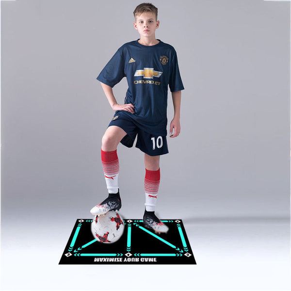 Ball Sensation Training Football Mat Anti Slip And Wear Resistant Rubber Skills Enhancement Indoor Practice Training Aids