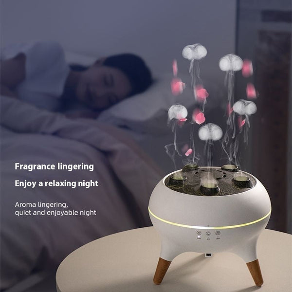 Household Intelligent Jellyfish Ultrasonic Air Humidifier Aroma Diffuser Remote Control Humidifiers