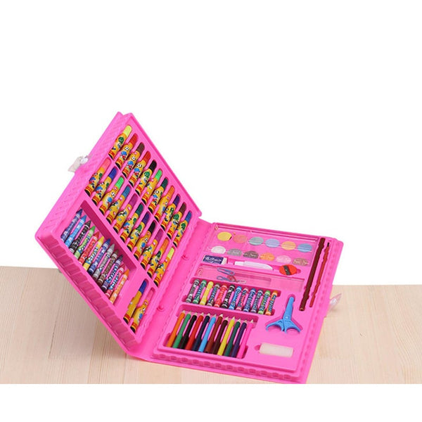 86Pcs Of Children's Painting Stationery Art Learning Watercolor Pen Set Girl Art Pens & Markers