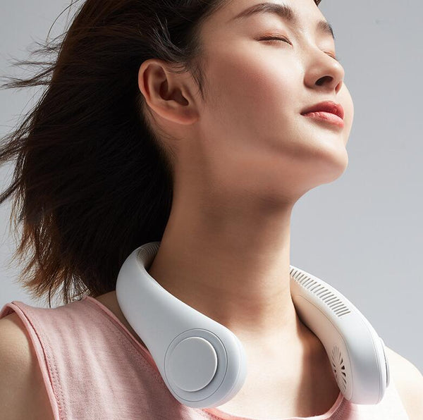 Portable Fans Portable Wireless Usb Hanging Neck Fan Bladeless