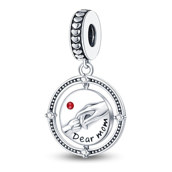 Veile Studios Mother's Day Heart Shaped Pendant For Birthday Gift Diy Jewelry Accessories Necklaces & Pendants