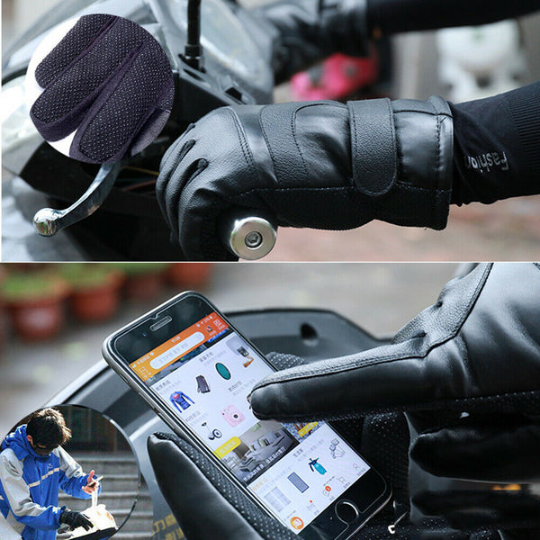 Winter Electric Heated Gloves Windproof Cycling Warm Heating Touch Screen Skiing Gloves & Mittens