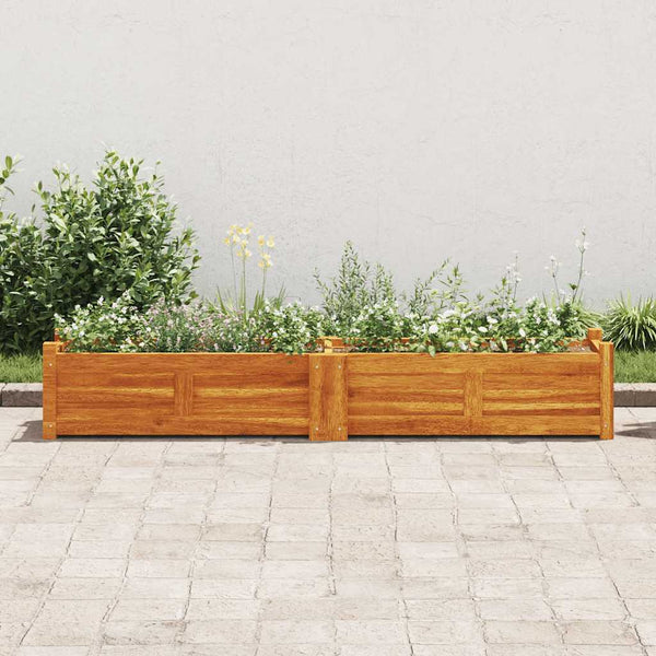 Vidaxl Garden Raised Bed Acacia Wood 150X30x25 Cm Raised Garden Beds