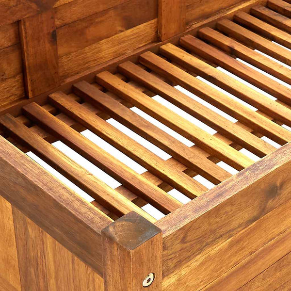 Vidaxl Garden Raised Bed Acacia Wood 200X50x25 Cm Raised Garden Beds