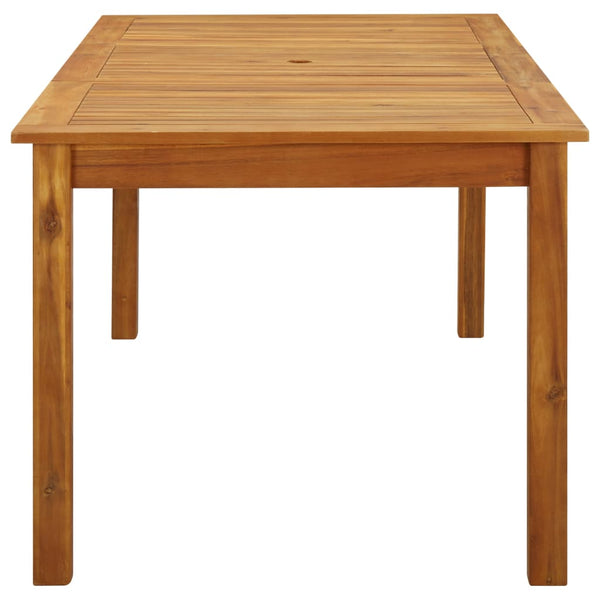 Vidaxl Garden Table 200X90x74 Cm Solid Acacia Wood Patio & Garden Tables