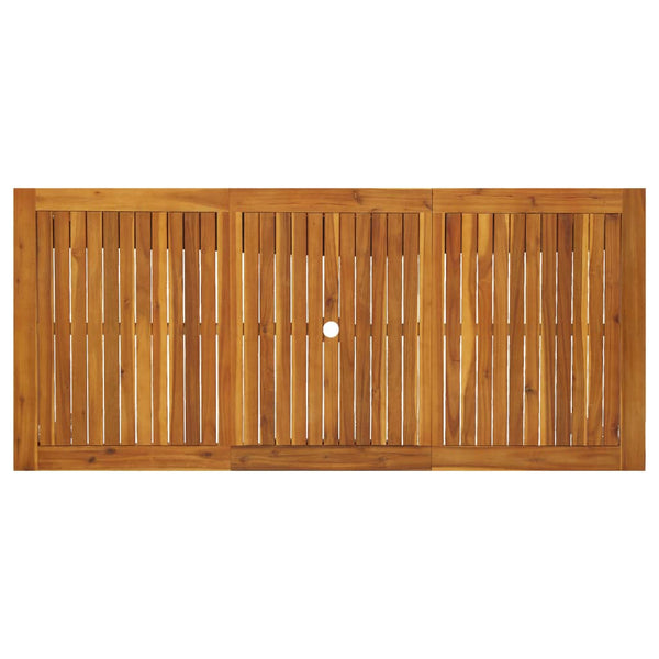Vidaxl Garden Table 200X90x74 Cm Solid Acacia Wood Patio & Garden Tables
