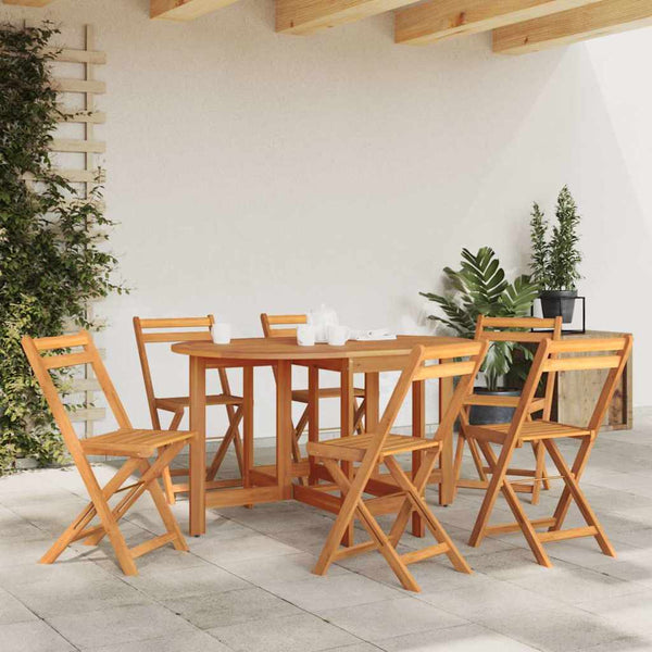 Vidaxl Garden Table 130X90x72 Cm Solid Acacia Wood Patio & Garden Tables