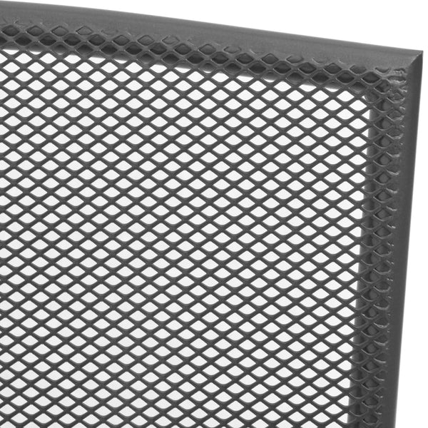 Vidaxl Stackable Garden Chairs 2 Pcs Steel Grey Patio Chairs