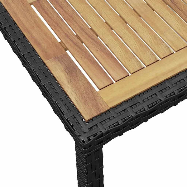 Vidaxl 7 Piece Outdoor Dining Set With Cushions Poly Rattan Outdoor Dining Sets