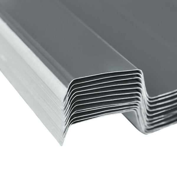 Vidaxl Roof Panels 12 Pcs Galvanised Steel Grey Roof Sheets & Panels