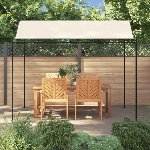 Vidaxl Gazebo Fabric Cream White Gazebos & Pergolas