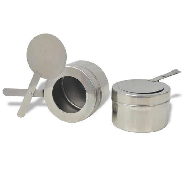 Countertop Food Warmers 3 Piece Chafing Dish Set Stainless Steel