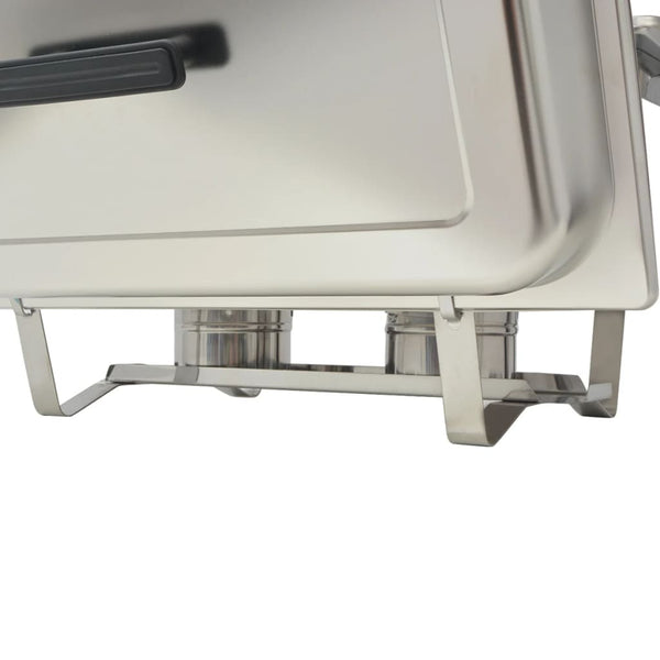 3 Piece Chafing Dish Set Stainless Steel Countertop Food Warmers
