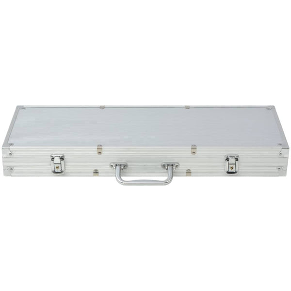 Poker Set With 500 Chips Aluminium Poker Chips