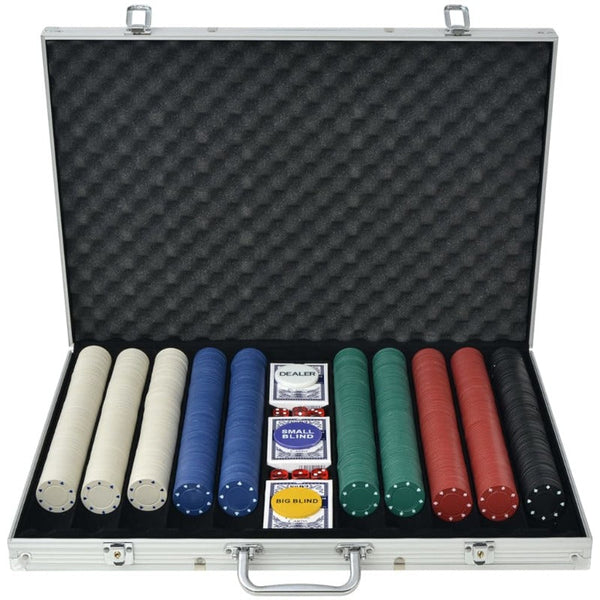 Poker Set With 1000 Chips Aluminium Fireplace Pokers Tools