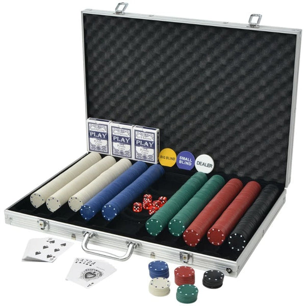 Poker Set With 1000 Chips Aluminium Fireplace Pokers Tools