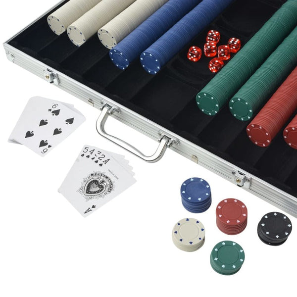 Poker Set With 1000 Chips Aluminium Fireplace Pokers Tools