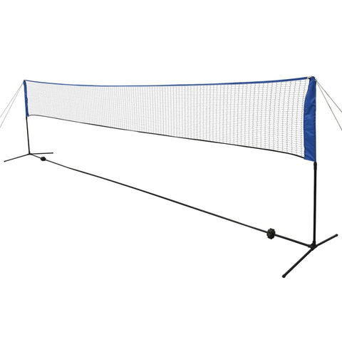 Net With Shuttles 600X155 Cm Badminton